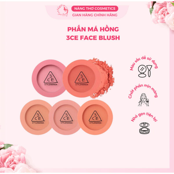 Phấn Má Hồng 3CE Face Blush