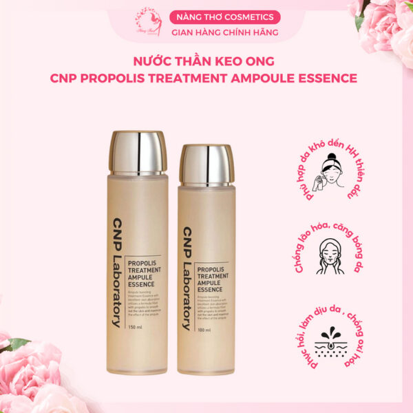 Toner Keo Ong CNP Propolis Essence Dưỡng Da Căng Mịn 100ml & 150ml