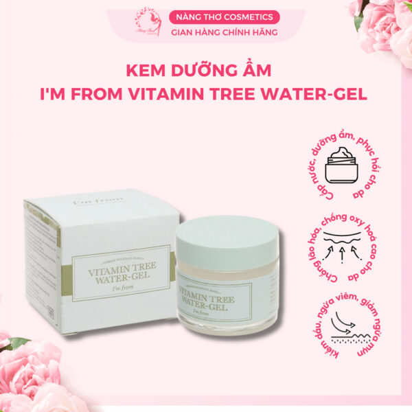 Gel Dưỡng Ẩm I’m From Vitamin Tree Water Gel 75g