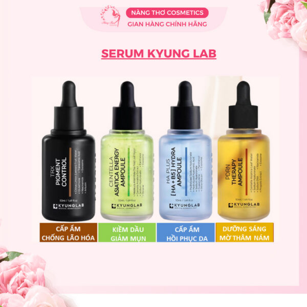 Tinh chất Kyung Lab ngăn ngừa mụn, cấp ẩm, phục hồi, chống lão hóa, sáng da mờ nám.
