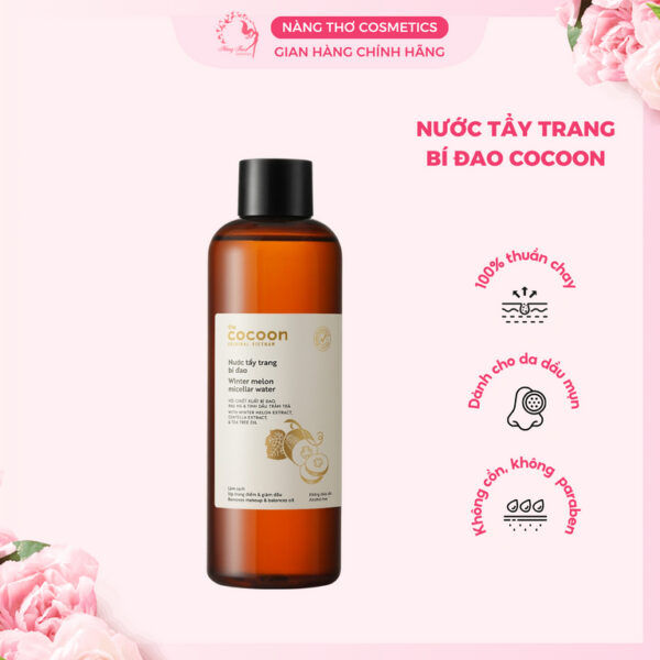 Nước tẩy trang Bí đao Cocoon 500ml