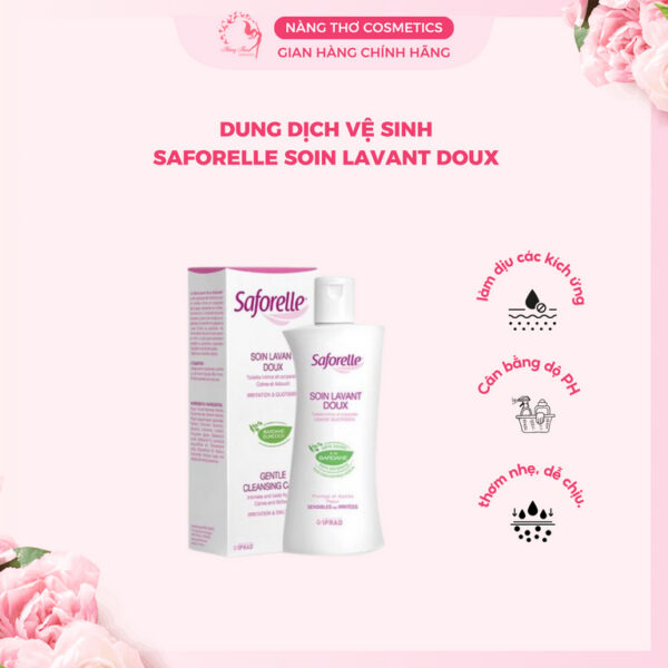 Dung Dịch Vệ Sinh Phụ Nữ Saforelle 250ml