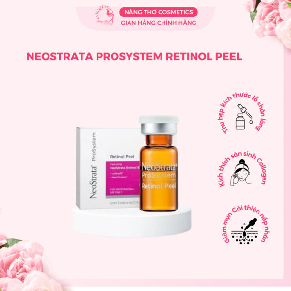 Peel da tẩy tế bào chết NeoStrata ProSystem Retinol ngăn ngừa  lão hóa, se khít lỗ chân lông