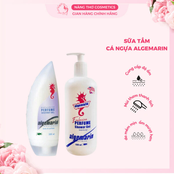 Sữa tắm cá ngựa Algemarin Perfume Shower Gel 300ml &600ml