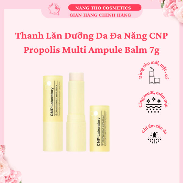 Thanh Lăn Dưỡng Da Đa Năng CNP Propolis Multi Ampule Balm 7g