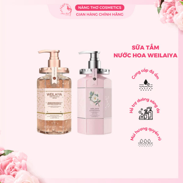 Sữa Tắm Nước Hoa Weilaiya 450ml