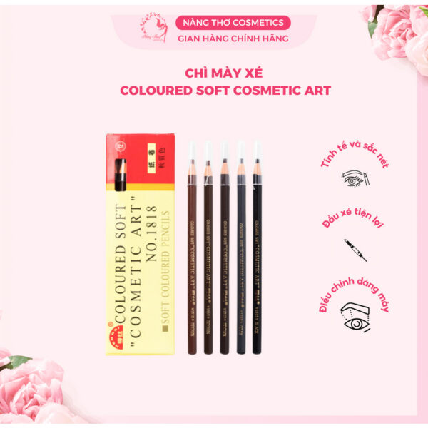 Chì Xé Kẻ Mày Coloured Soft Cosmetic Art
