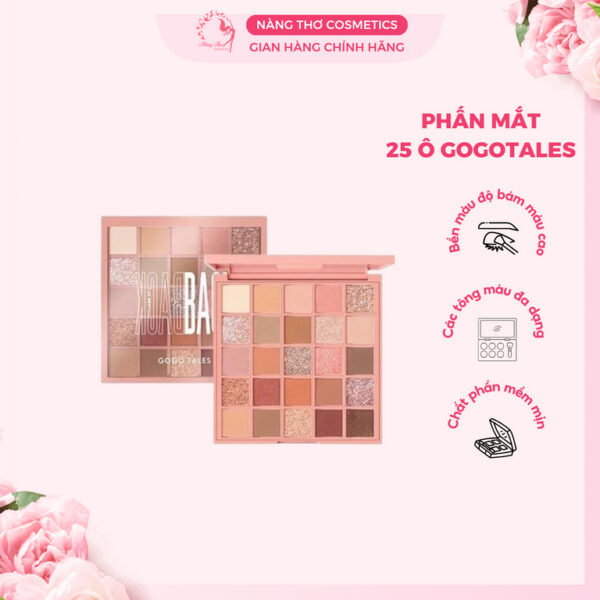 Bảng Phấn Mắt Gogo Tales Eyeshadow 25ô