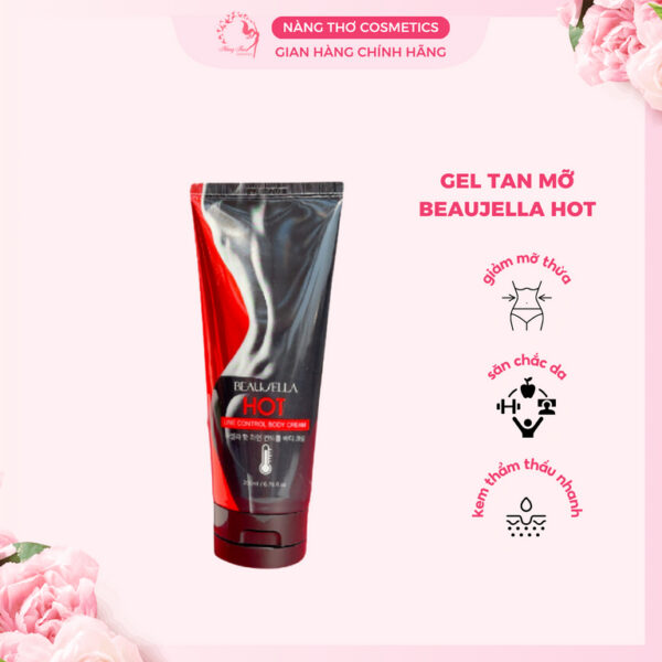 Kem tan mỡ Beaujella Hot Line Control Body Cream 200ml