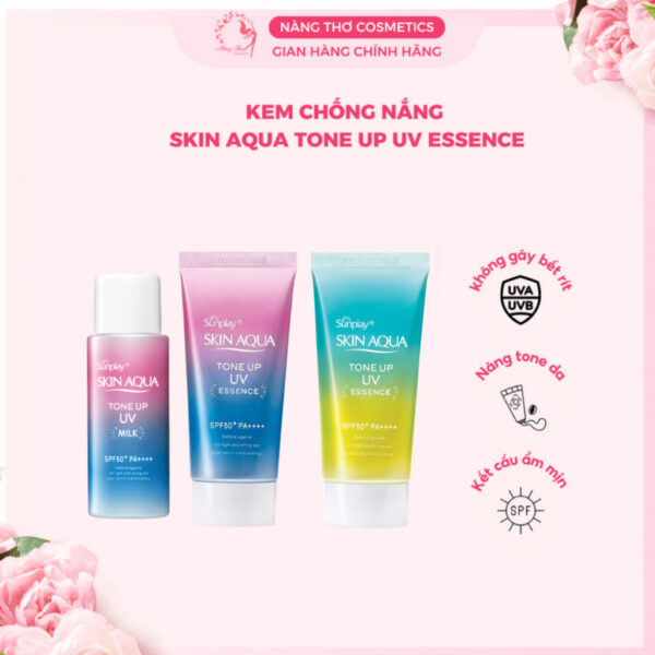 Kem Chống Nắng Nâng Tone Sunplay Skin Aqua Tone Up UV SPF50+ PA++++ (80g)