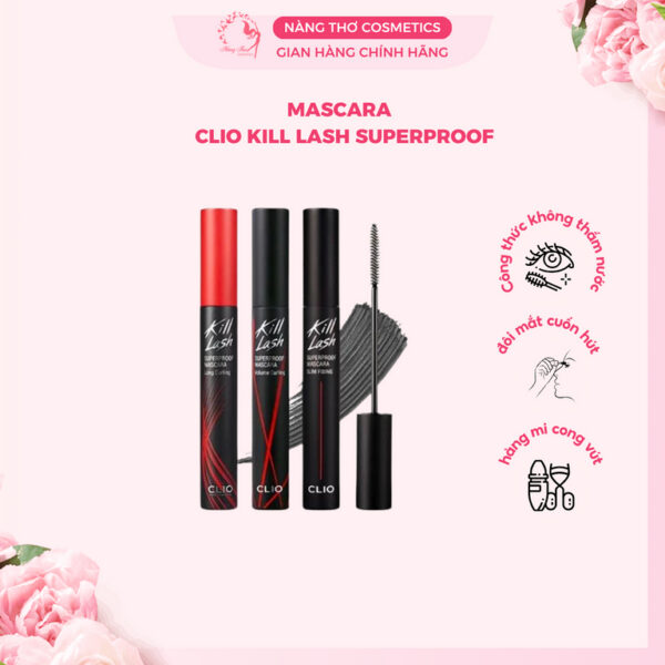 Mascara Clio Kill Lash Superproof