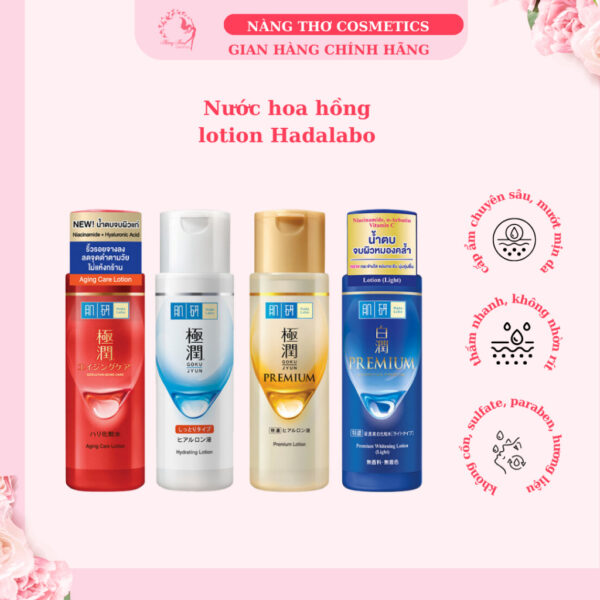 Toner Hada Labo Shirojyun Gokujyun Lotion Chai 170ml