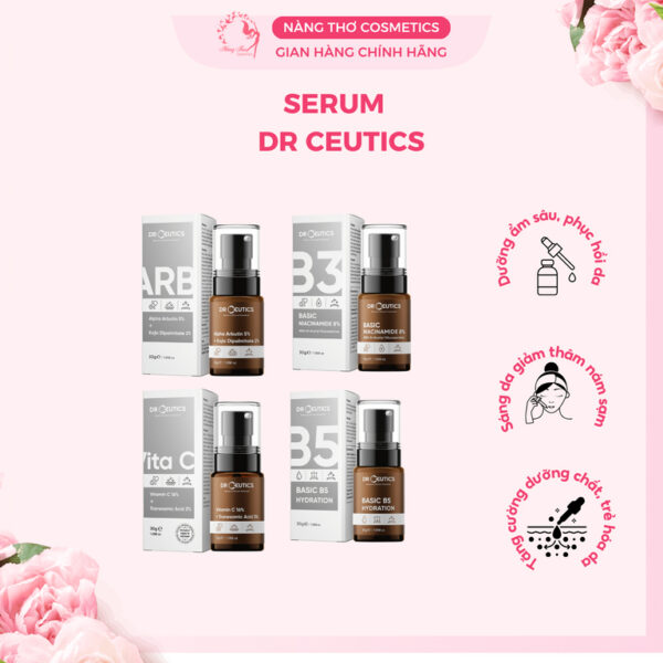 Serum Drceutics  HA, B5, B3, Niacinamide, Vitamin C 30ml