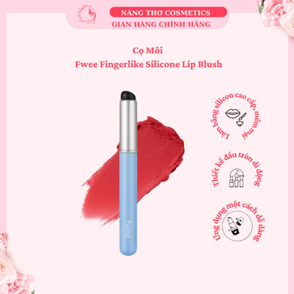 Cọ Môi  Fwee Fingerlike Silicone Lip Blush