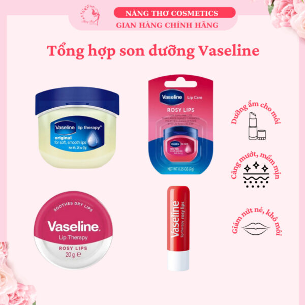 Son Dưỡng Môi Vaseline Lip Therapy Rosy Lips