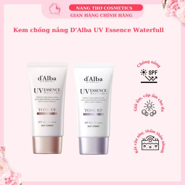 Kem Chống Nắng thuần chay d'Alba 50ml  SPF50 + PA + + + +