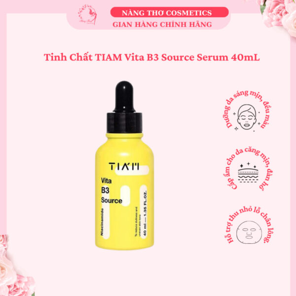 Tinh Chất TIAM Vita B3 Source Serum 40mL
