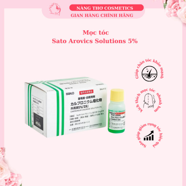 Tinh Chất Kích Thích Mọc Tóc SATO Nhật Bản - 30ml
