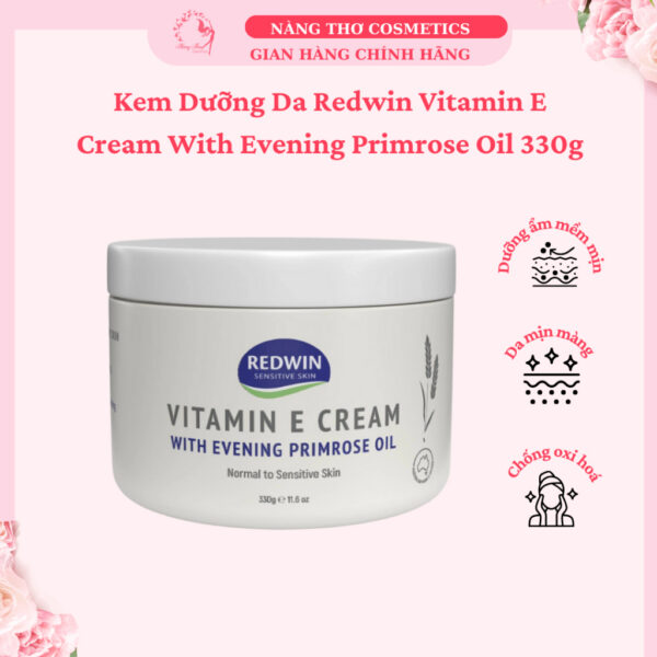 Kem Dưỡng Body Redwin Vitamin E 330 ml (Hộp)
