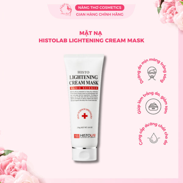 Mặt Nạ Dưỡng Trắng Dạng Kem HISTOLAB Lightening Cream Mask 250g