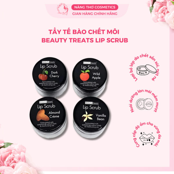 Tẩy Tế Bào Chết Môi Beauty Treats Lip Scrub 10.5gr
